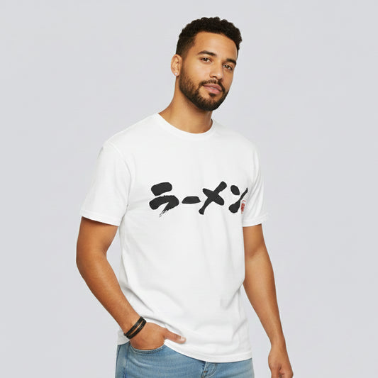 Japanese Food T-shirts "Ramen" in katakana