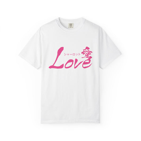 Custom T-Shirt "Love", Your Name in Japanese Katakana