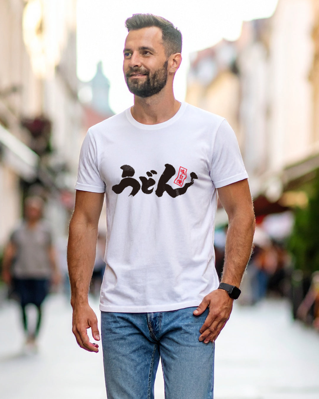 Japanese food T-Shirts "Udon"