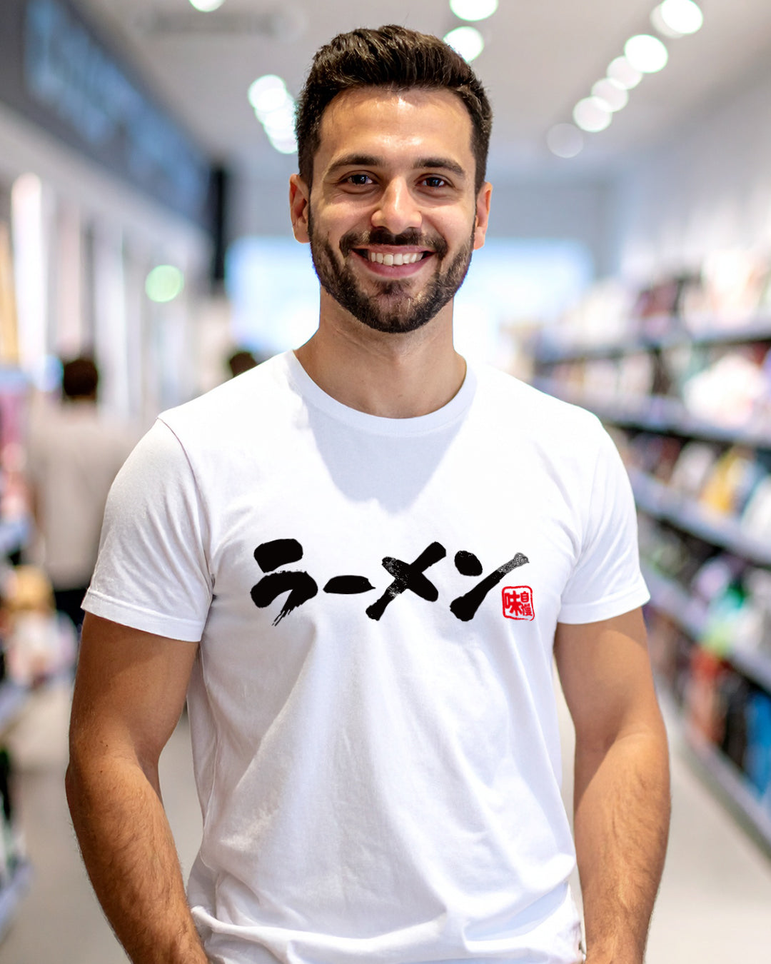 Japanese Food T-shirts "Ramen" in katakana