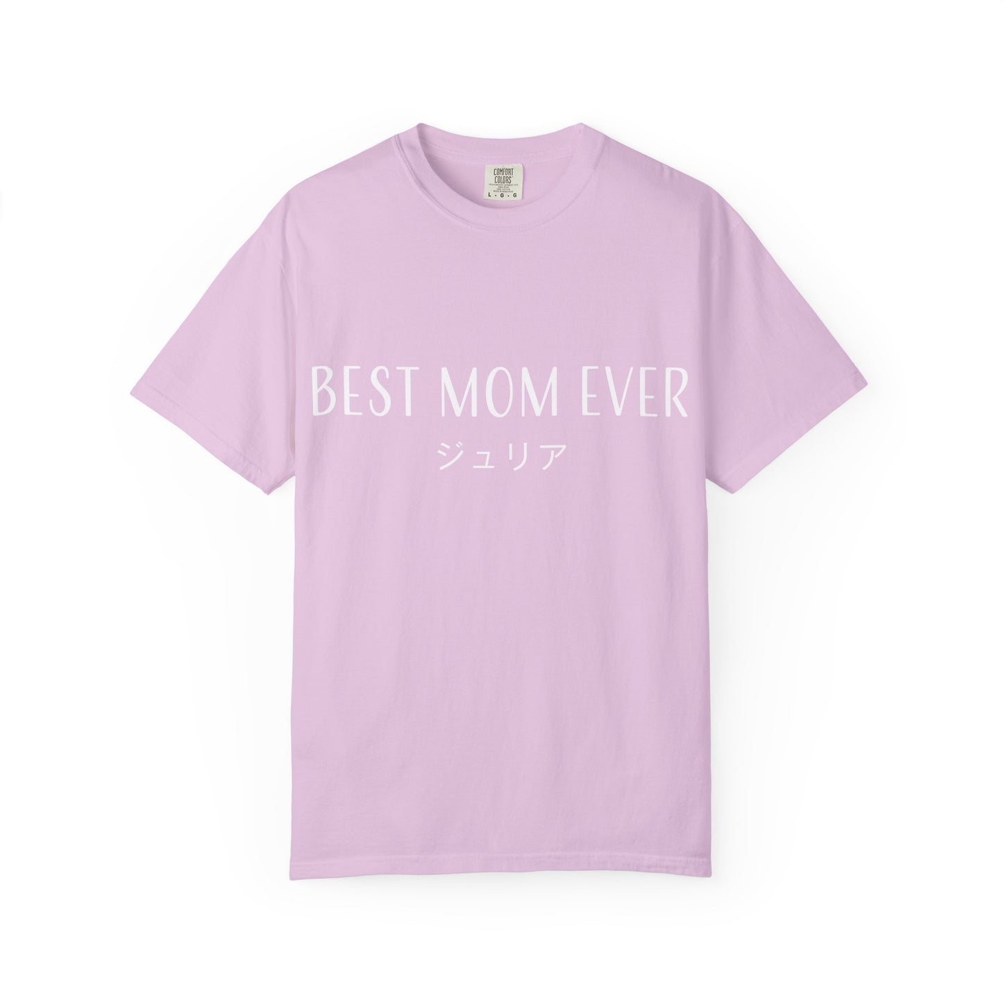 Custom T-Shirt "Best Mom Ever",  Your Name in Japanese Katakana